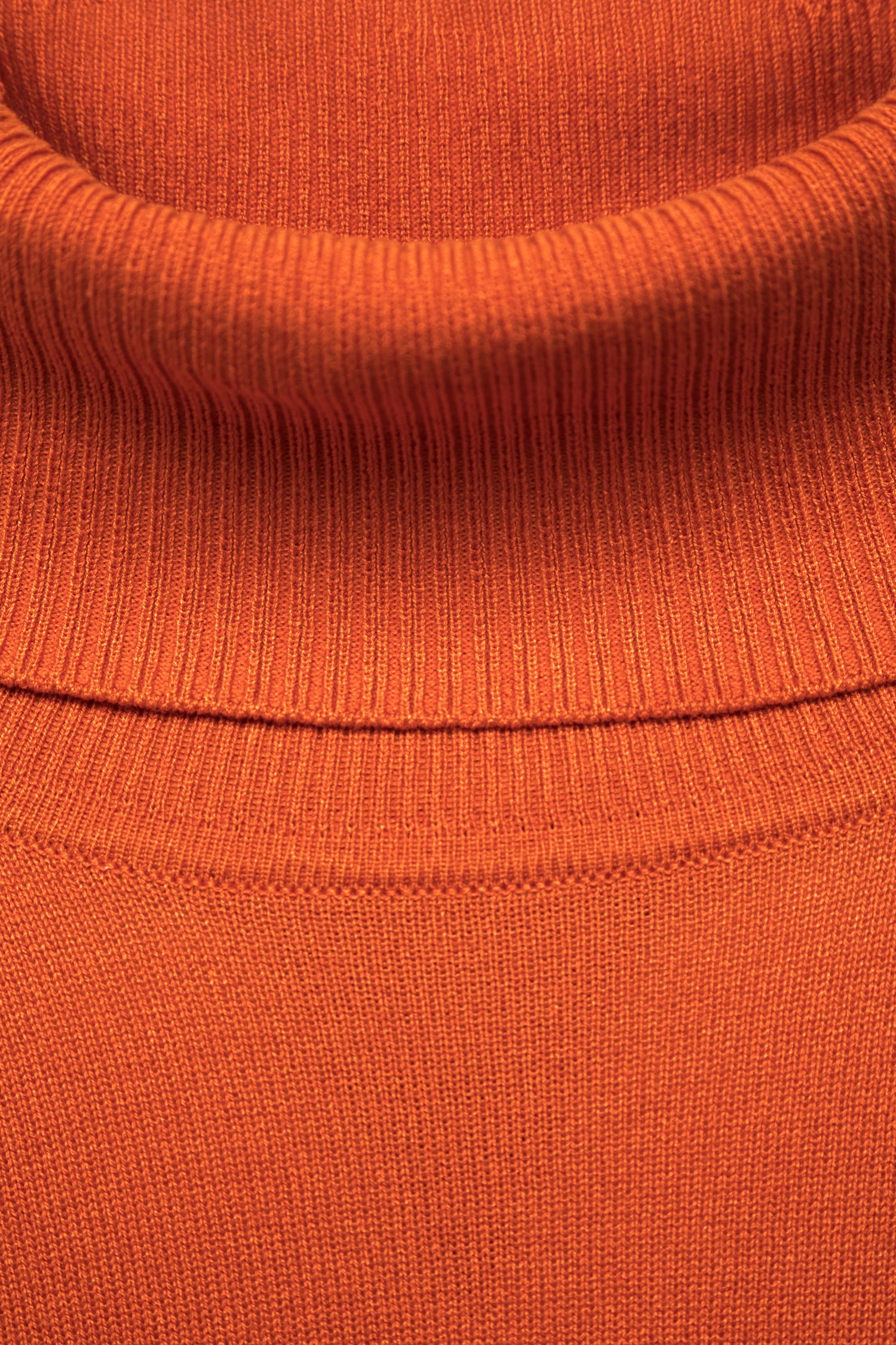 Elegantes Damen Lanidor Rollkragenpullover Orange - Image 3