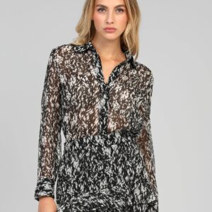 Alternative view of Elegantes Damen An'ge Paris Hemd Sabery in Schwarz