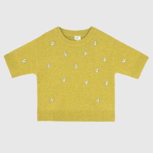 Alternative view of Elegantes Damen An'ge Paris Pullover "Nelida" in Gelb