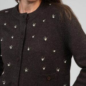 Alternative view of Elegantes Damen An'ge Paris Cardigan Natalia Braun Perlenstickerei