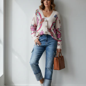 Elegantes Damen Rose Mode