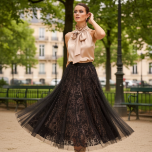 Elegantes Damen Choklate Paris